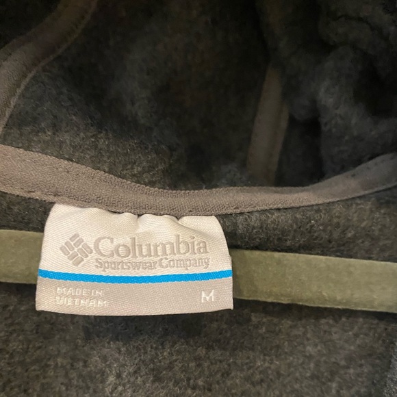 COLUMBIA LADIES FULL ZIP FLEECE WITH HOOD - Picture 5 of 5